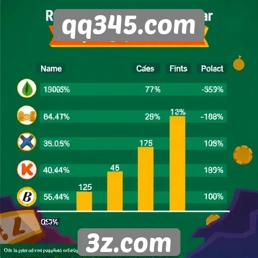 Estatísticas sobre a popularidade do qq345.com entre jogadores
