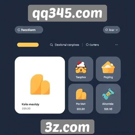 Interface do usuário do qq345.com é intuitiva e acessível